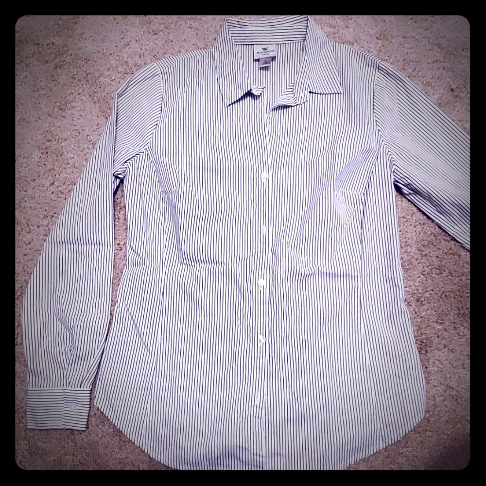 Ladies button down dress shirt